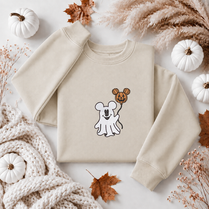 Mickey Ghost and Balloon Sweatshirt
