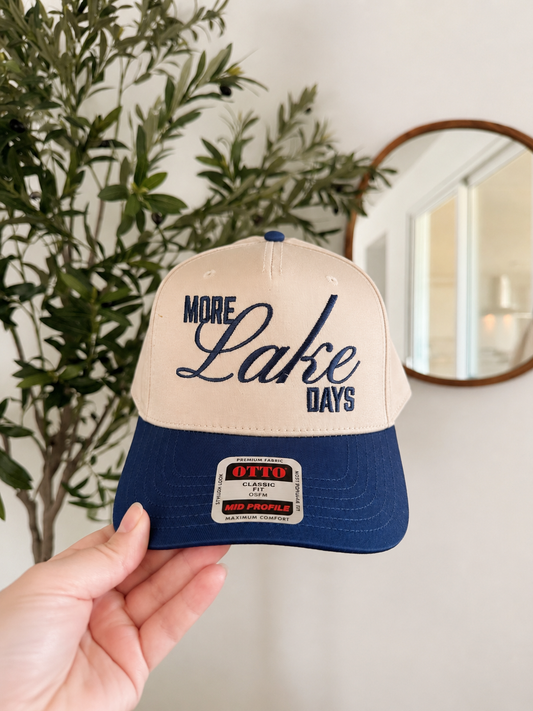 More Lake Days Trucker Hat