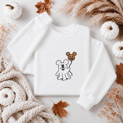 Mickey Ghost and Balloon Sweatshirt