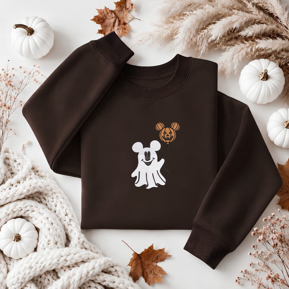 Mickey Ghost and Balloon Sweatshirt